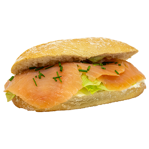 Broodje zalm