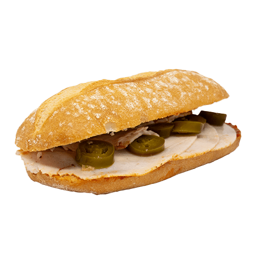 Broodje pikante kipfilet