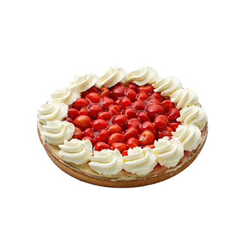 Aardbeienvlaai