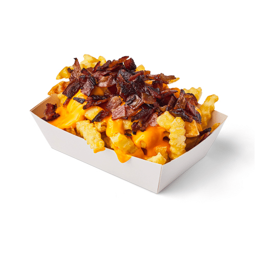 Bacon cheese frites