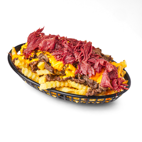 Layered frites