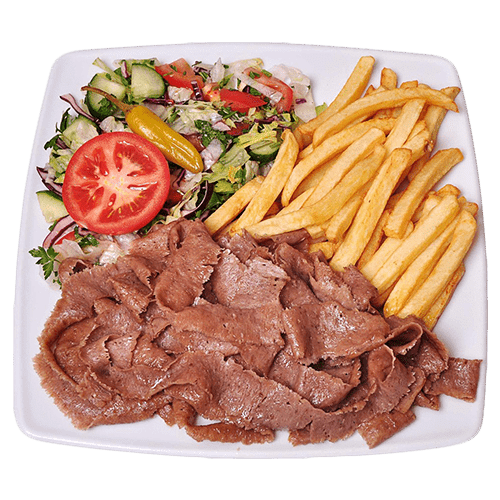 Kebab schotel