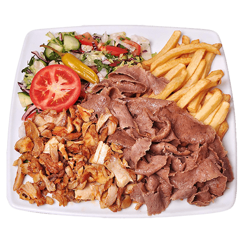 Mix kebab schotel