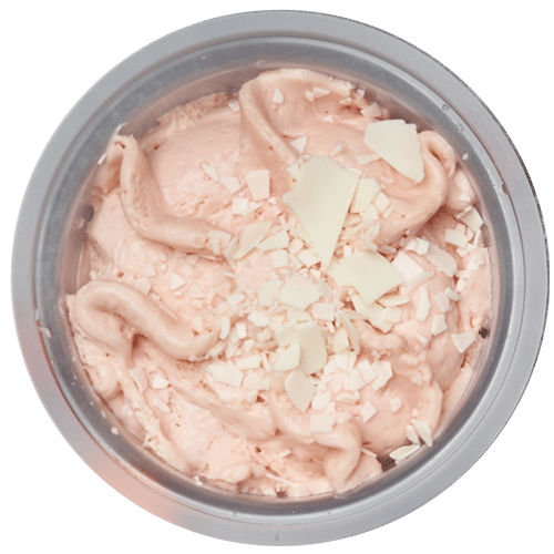 Aardbeien-slagroom dessert