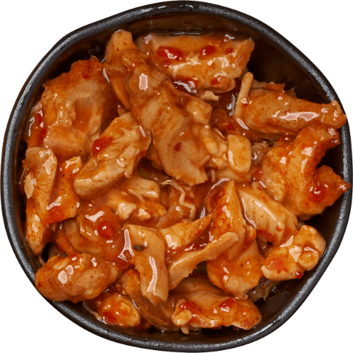 Kip in saus