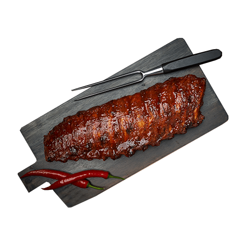 Spareribs menu