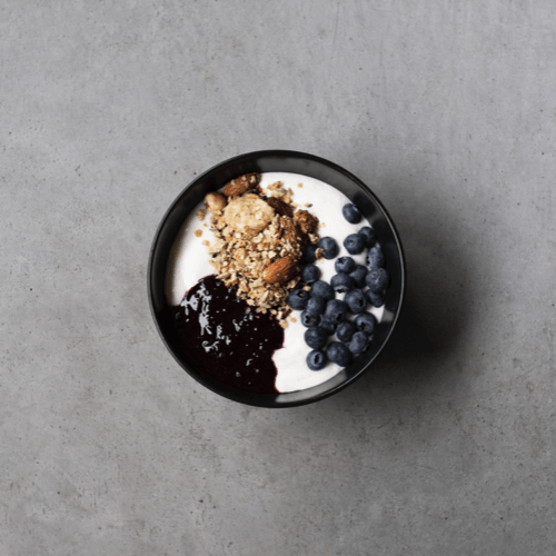 Quark met blauwe bessen