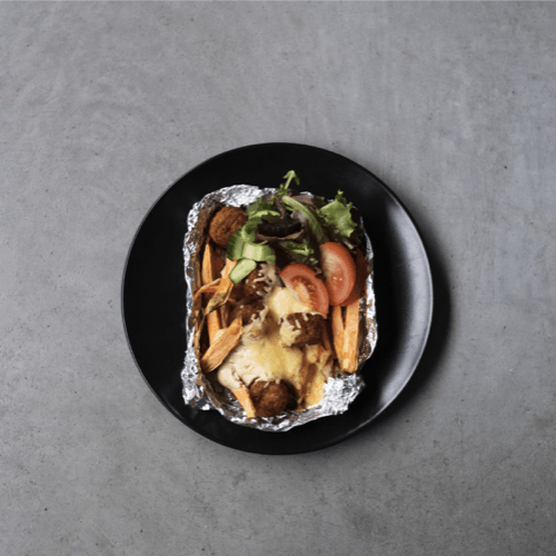 Vega falafel kapsalon