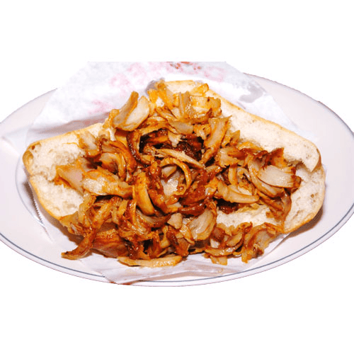 Turkish bread with döner