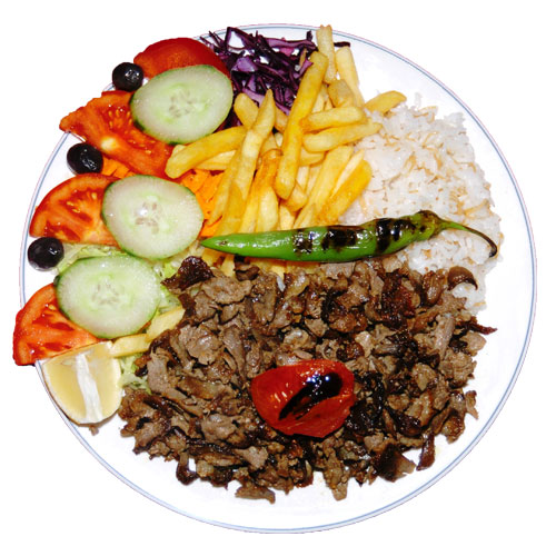 Shoarma dish