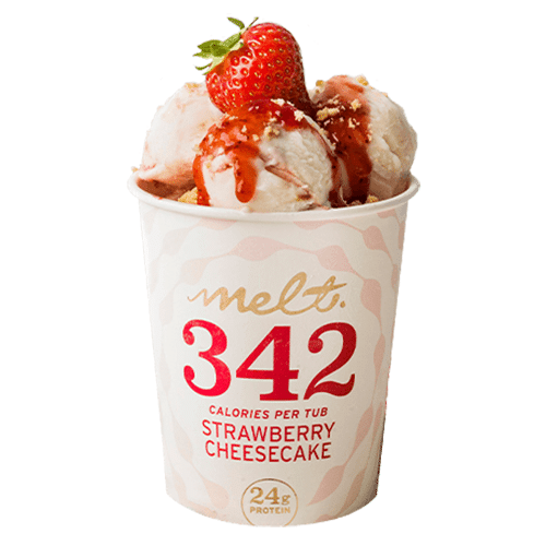 Melt - Strawberry cheesecake - 342 kcal