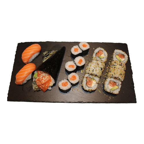 Zalm box, 17 stuks