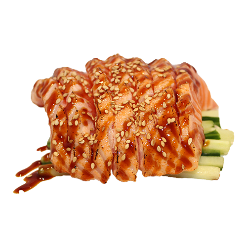 Tataki sake sashimi
