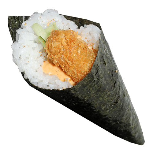 Ebi furai temaki