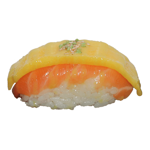 Sake mango nigiri