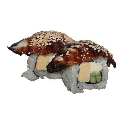 Unagi uramaki 4 stuks
