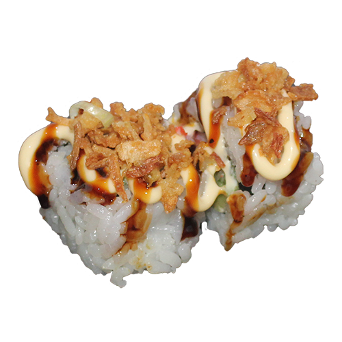 Crunchy California uramaki 4 stuks
