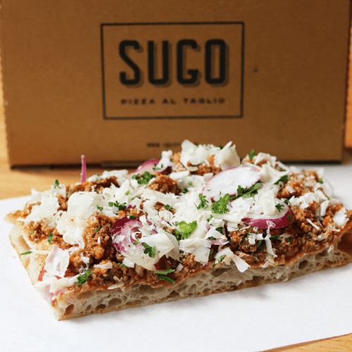 Pizza bolognese: rundergehakt