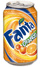 Fanta blikje 0,33L