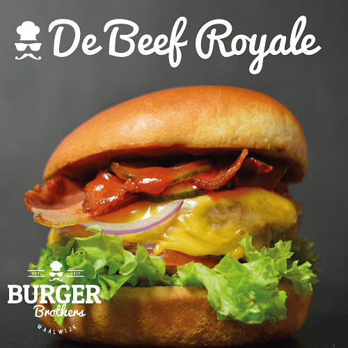 Beef royale burger