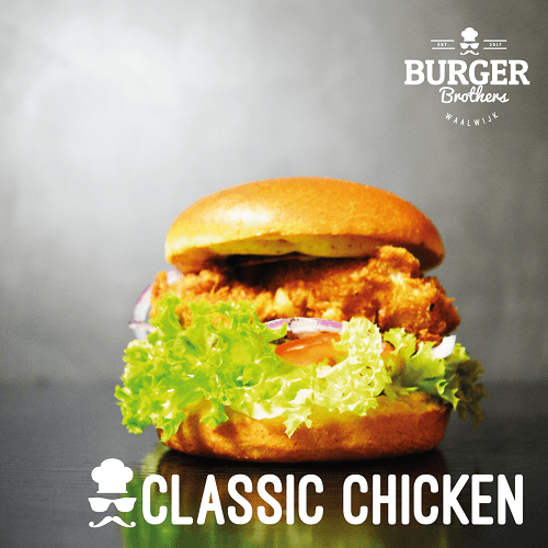 Classic chicken burger