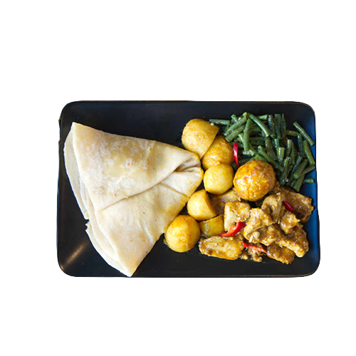 Surinaamse roti kipfilet