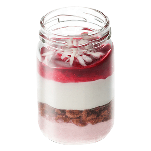 French sunset mousse
