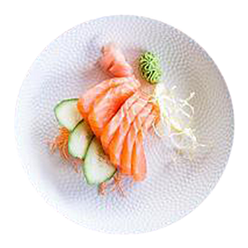 Sashimi salmon