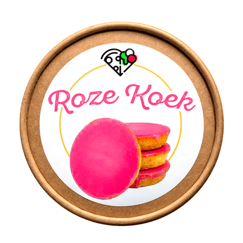 Roze koek