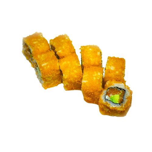 Sake crunch roll