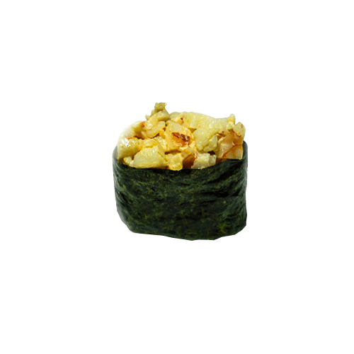 Spicy ebi gunkan