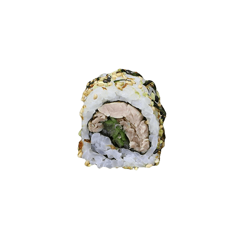 Grill tuna roll