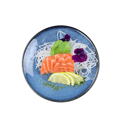 Classic sashimi salmon