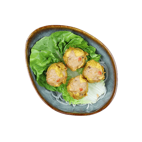 Fried siu mai
