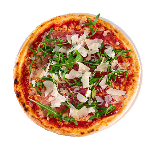 Pizza crudo