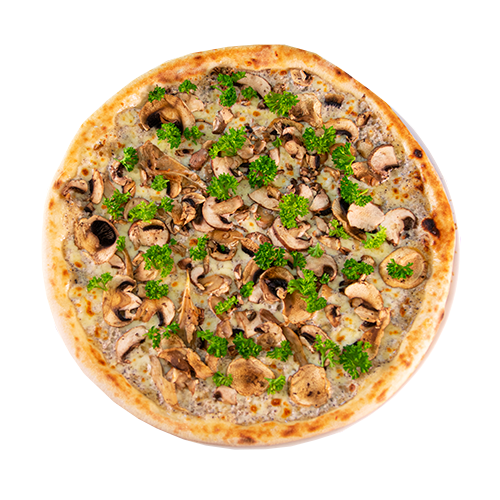 Pizza funghi tartufo
