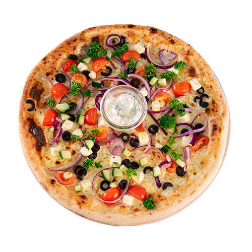 Pizza Greek island