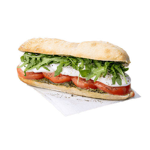 Ciabatta caprese