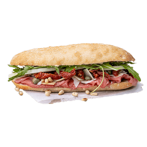 Ciabatta carpaccio