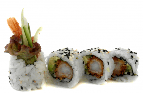 Inside-out ebi maki deluxe 4 stuks
