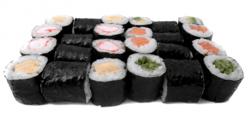 Mini maki 24 stuks sushi box
