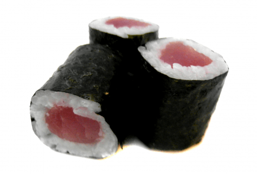 Mini maki sushi tonijn 3 stuks