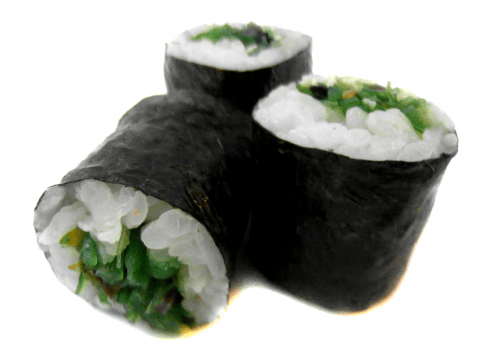Mini maki sushi zeewier 3 stuks