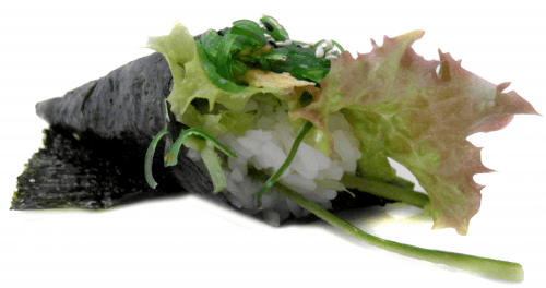 Wakame temaki