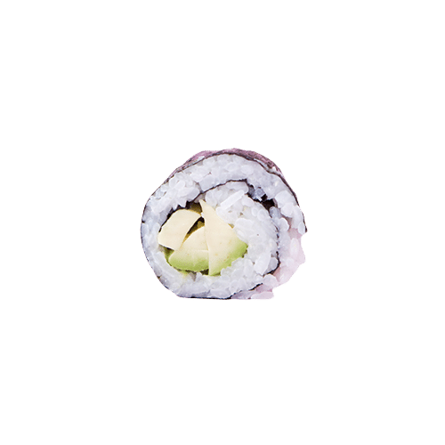 Avocado maki roll