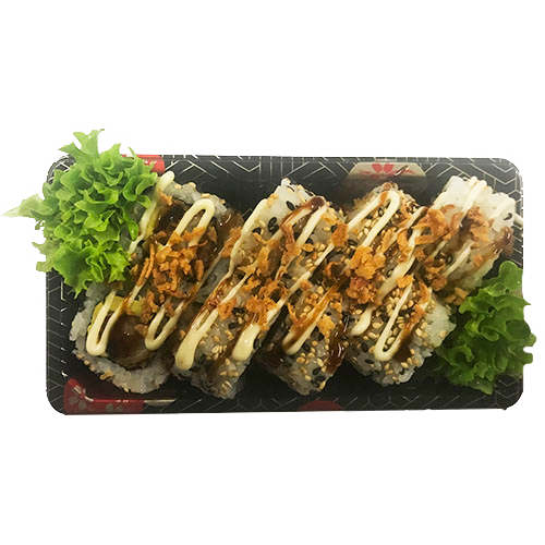 Crispy tempura ebi roll
