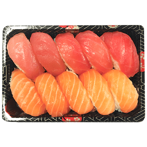 Nigiri zalm/tonijn