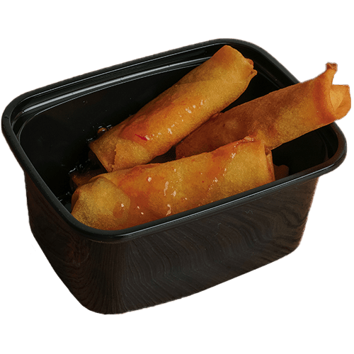 Vegetarische mini loempia's