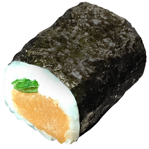 Zalm en lente ui