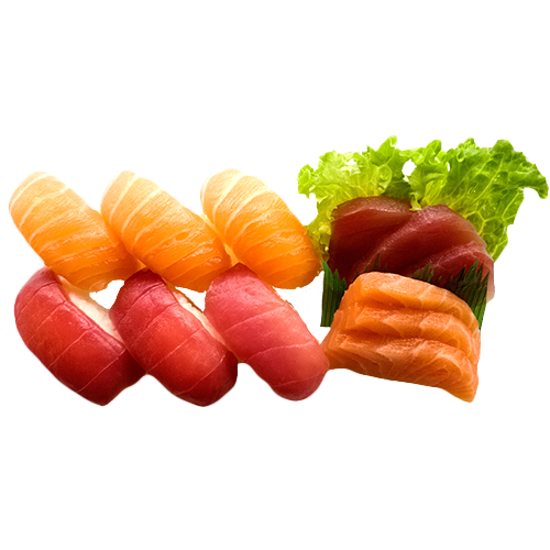 Sake en tuna mix